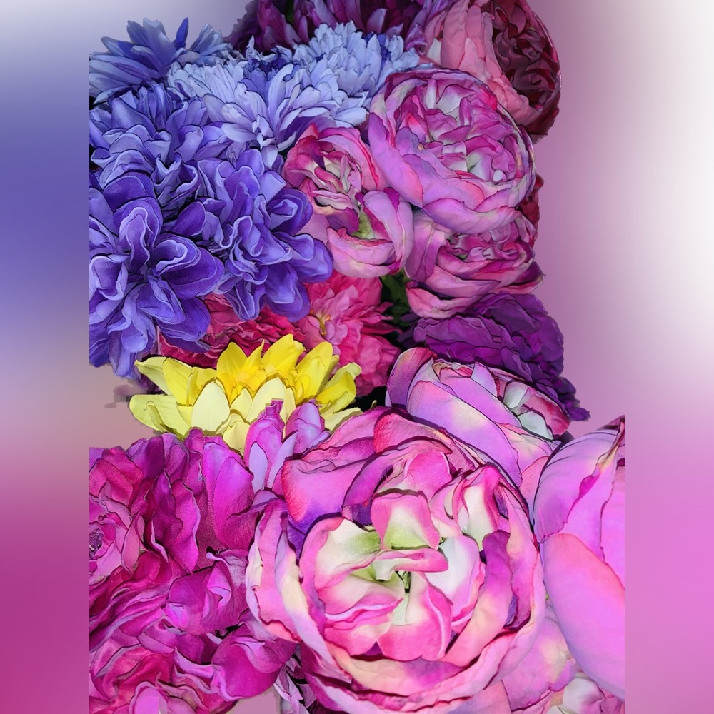 Fake flowers